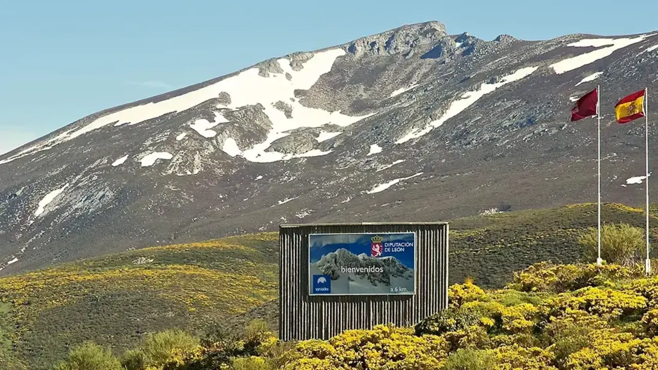 Puerto de San Isidro, en la montaña leonesa.