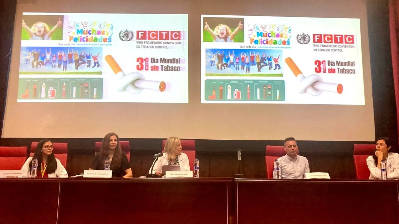 Primera jornada de Prevención del Tabaquismo en León destinada al personal de la sanidad pública.