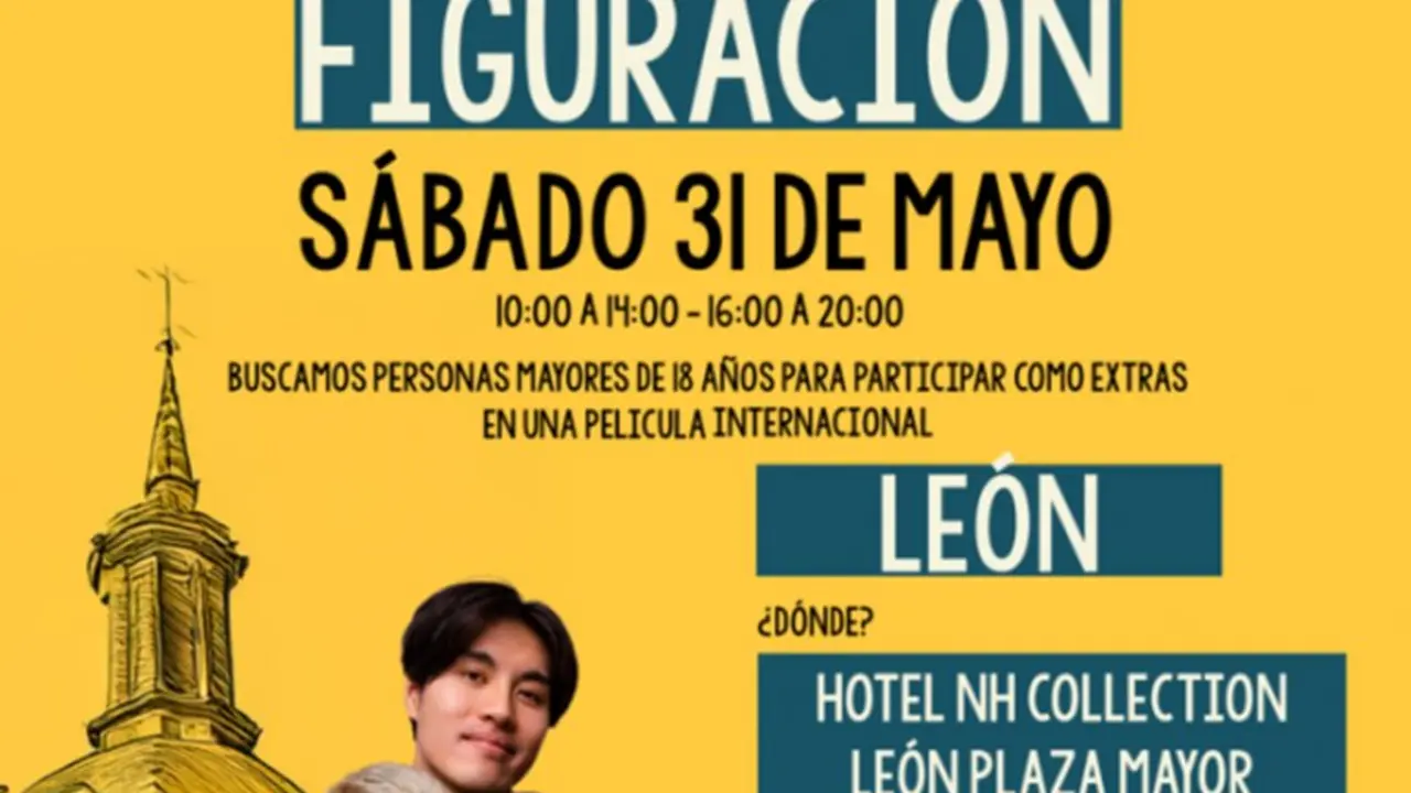 Imagen del cartel promocional del casting.