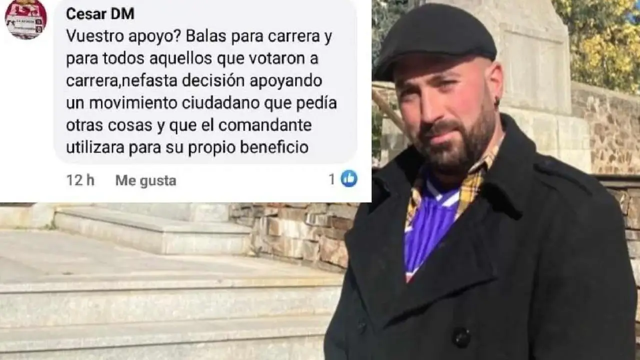 Imagen del mensaje denunciado por Vox.
