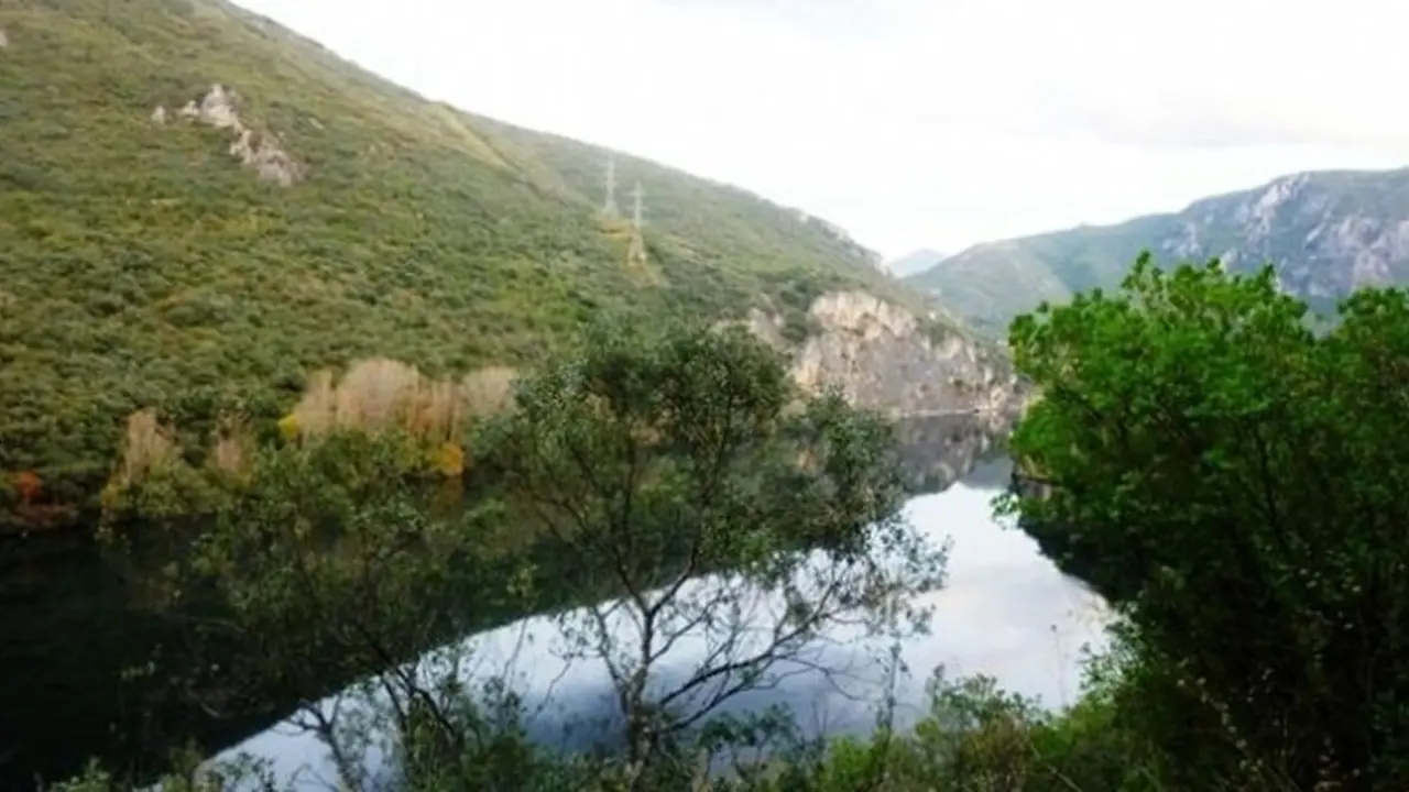 Imagen del río Sil.