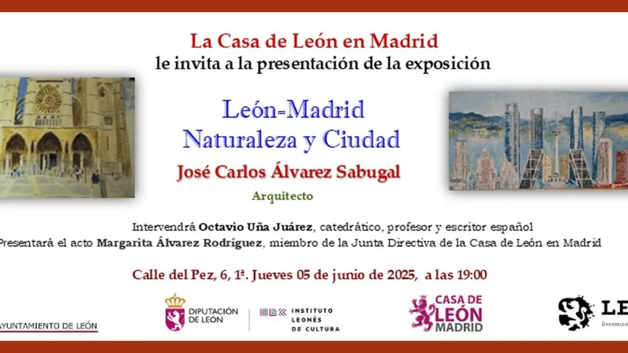 La Casa de León en Madrid presenta la exposición "LEÓN–MADRID. Naturaleza y Ciudad".