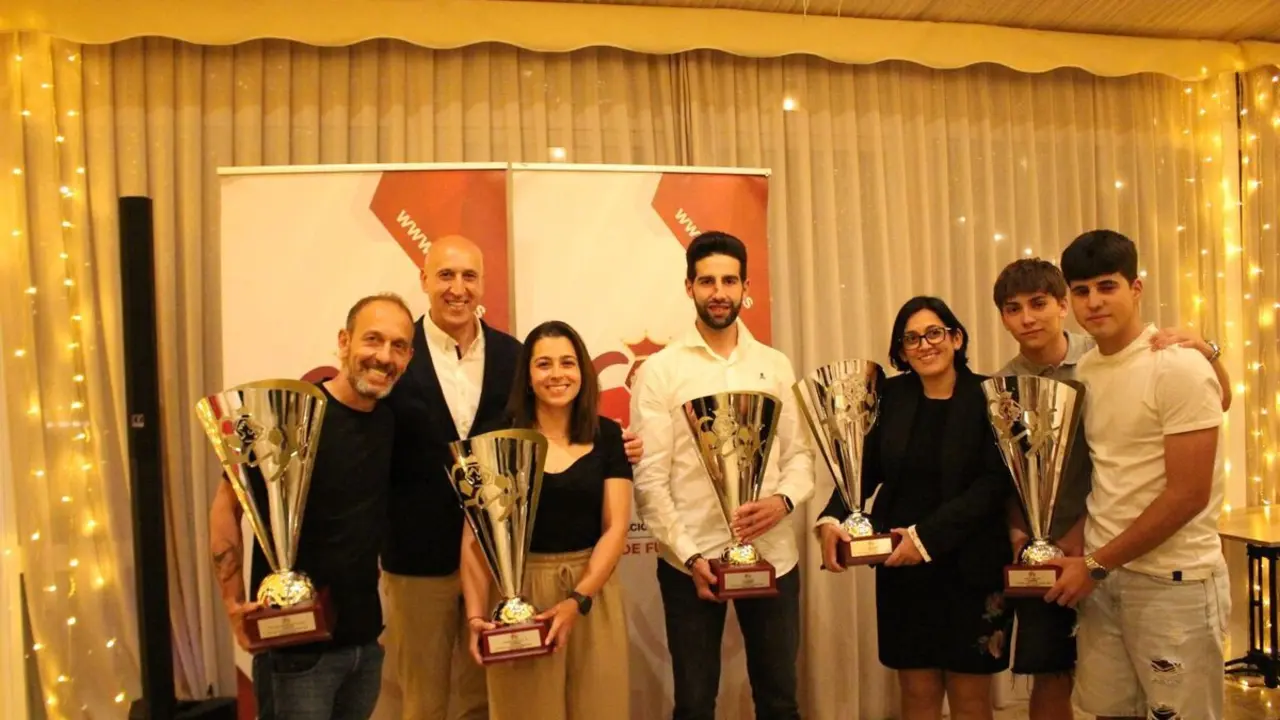 Un instante de la Gala del fútbol leonés. Foto: Ayuntamiento de León.