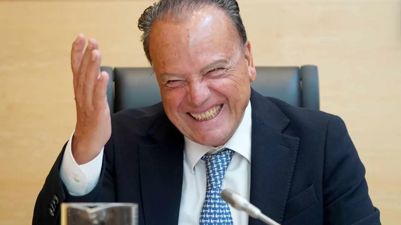 Comparecencia del presidente del Consejo de Cuentas de Castilla y León, Mario Amilivia, en la Comisión de Economía y Hacienda de las Cortes.