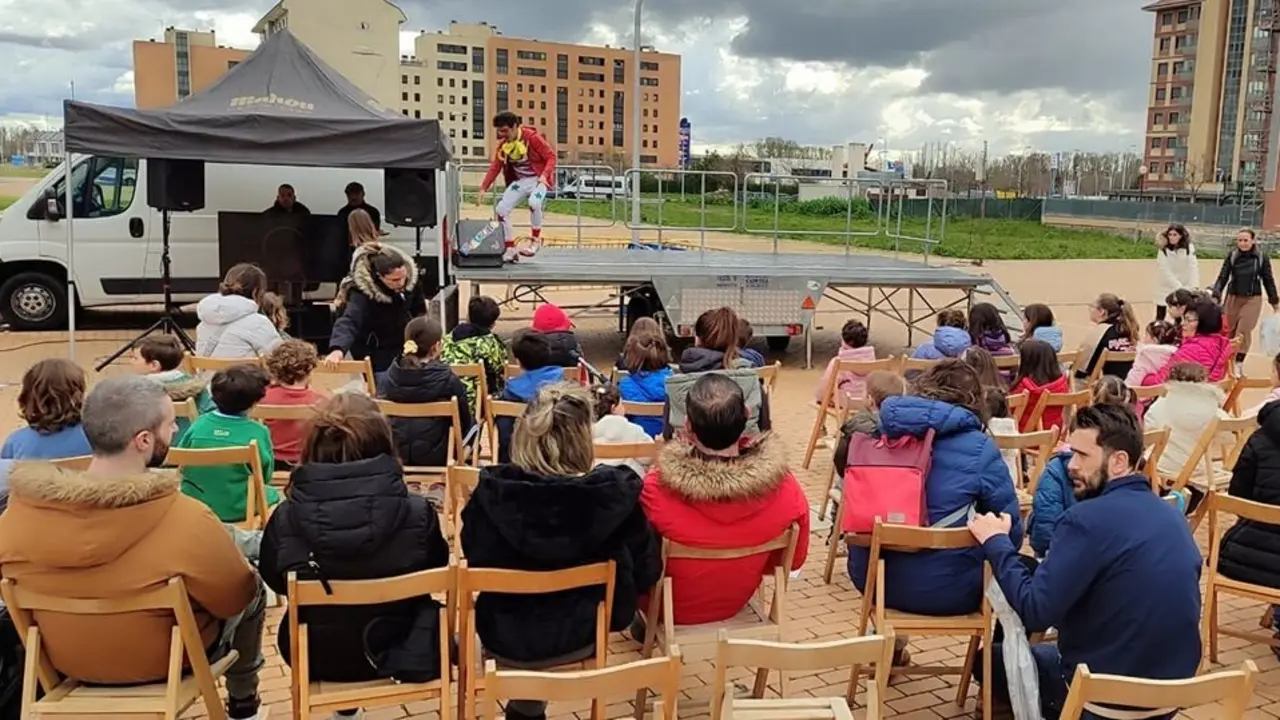 Una actividad reciente organizada por la asociación de vecinos de La Lastra