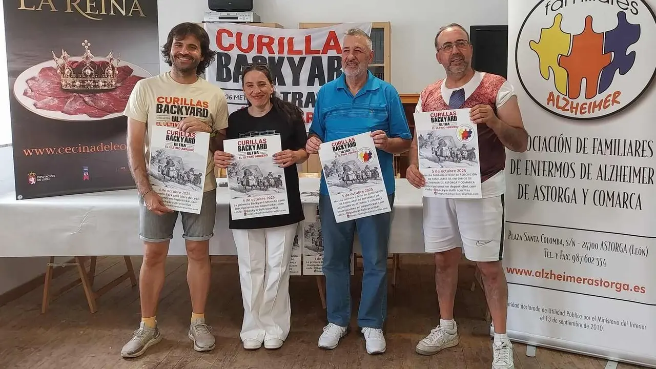 Curillas, una pequeña localidad leonesa perteneciente al municipio de Valderrey, presentó oficialmente el pasado 31 de mayo la Backyard Ultra Curillas.