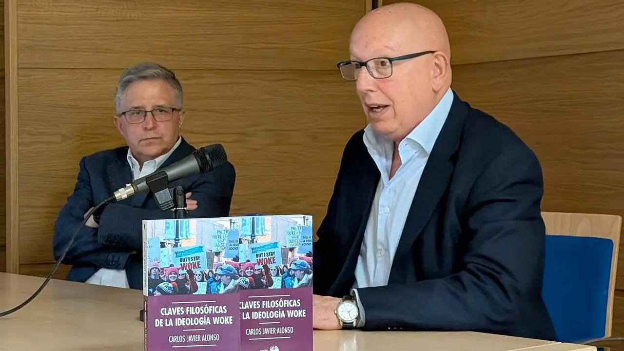Un instante de la presentación de 'Claves filosóficas de la ideología woke'.