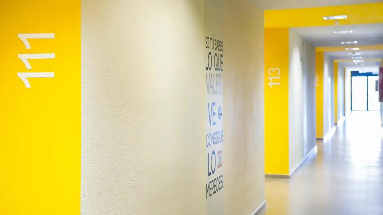 Imagen de una residencia juvenil.