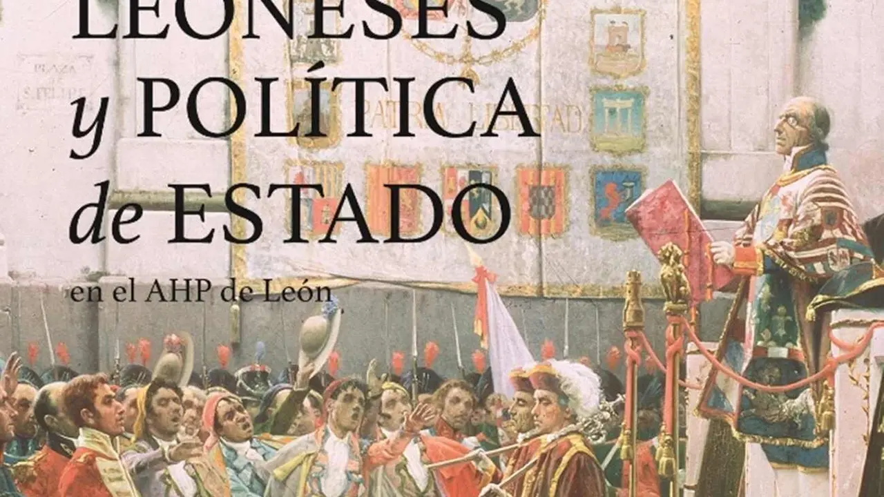 Imagen parcial de la Semana de Archivos con la muestra Leoneses y Política de Estado.