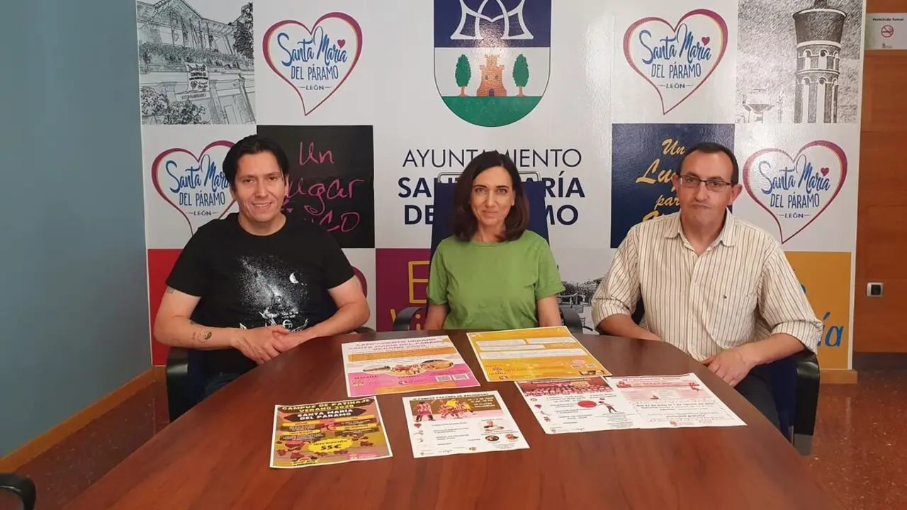 Presentación de las actividades de verano de Santa María del Páramo