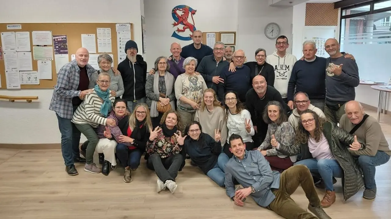 Imagen de archivo de la asociación de personas sordas.