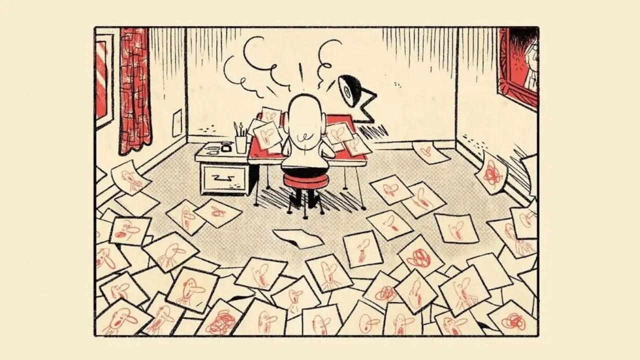 Imagen de un fragmento de la portada del cómic.