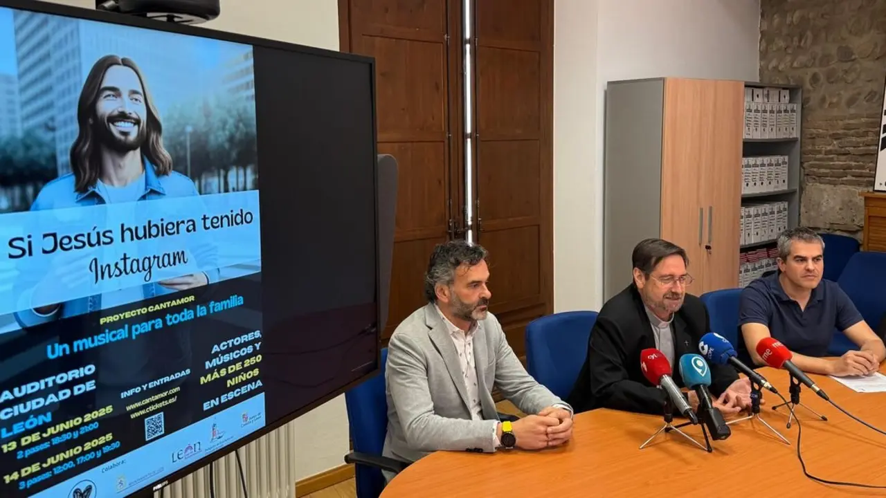 El Auditorio de León acoge el 13 y el 14 de junio cinco representaciones del musical 'Si Jesús hubiera tenido Instagram'.