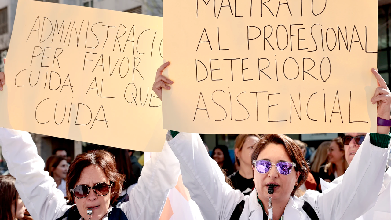 La protesta de los médicos se ha extendido por toda la provincia de León.