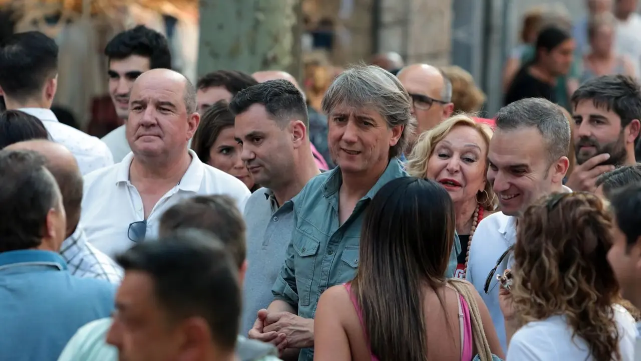 Carlos Martínez, este viernes, en León. Foto: Peio garcía