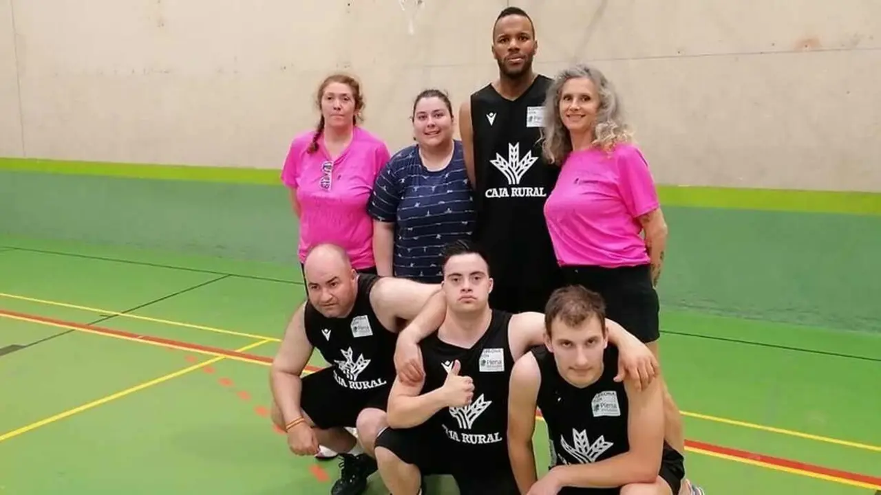 Equipo de Asprona León, que ha sumado un gran éxito durante el fin de semana.