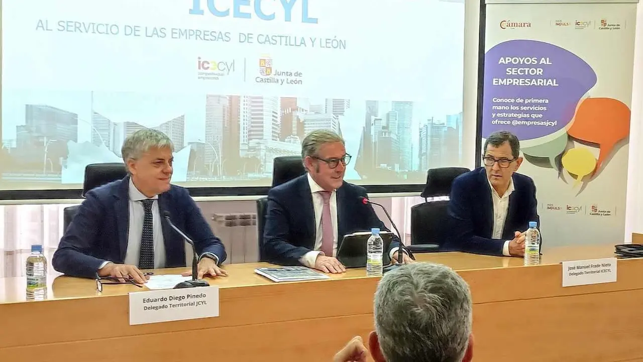 Un instante de las jornadas celebradas este lunes en la Cámara de Comercio de León.