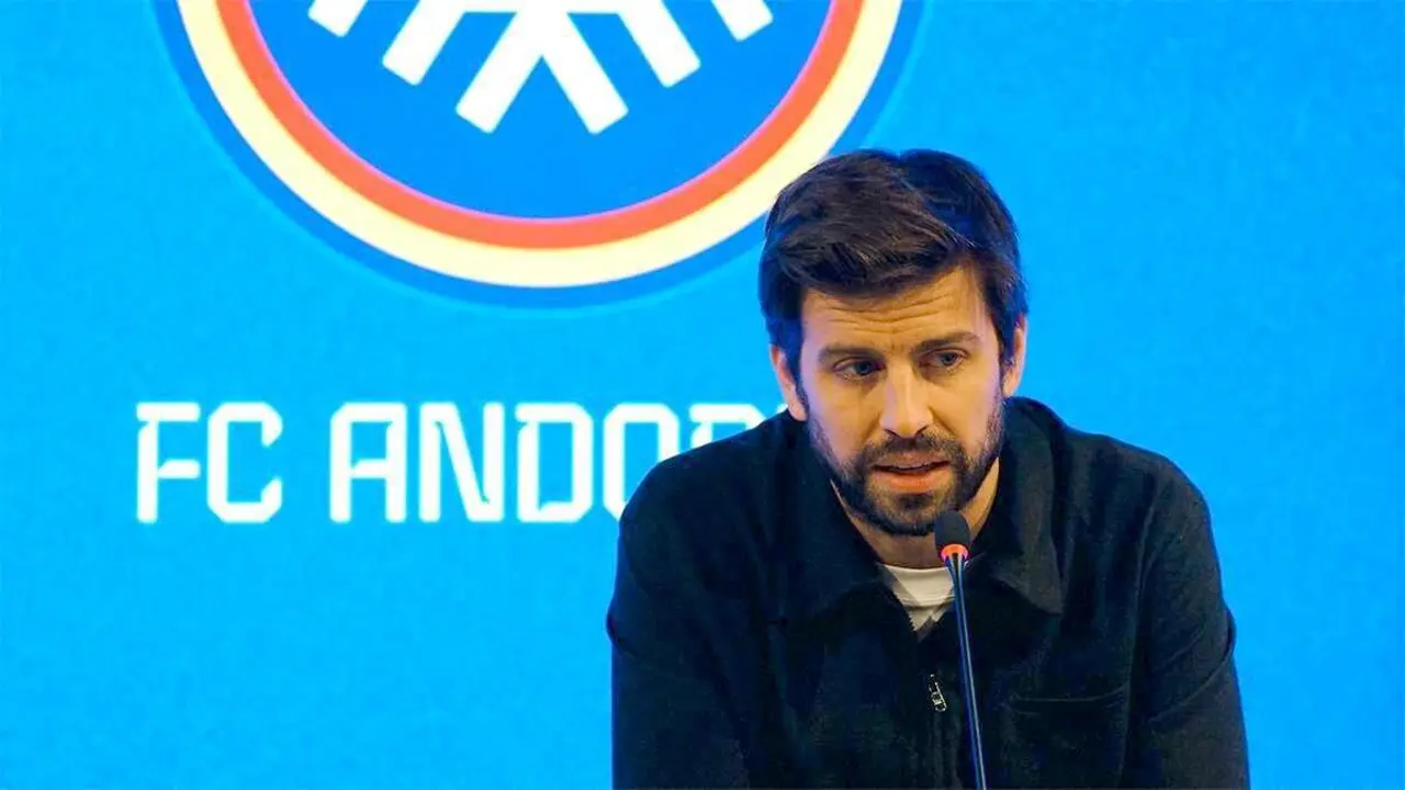 Pique, presidente del Andorra, e impulsor de la iniciativa para apoyar al conjunto andorrano en El Toralín.