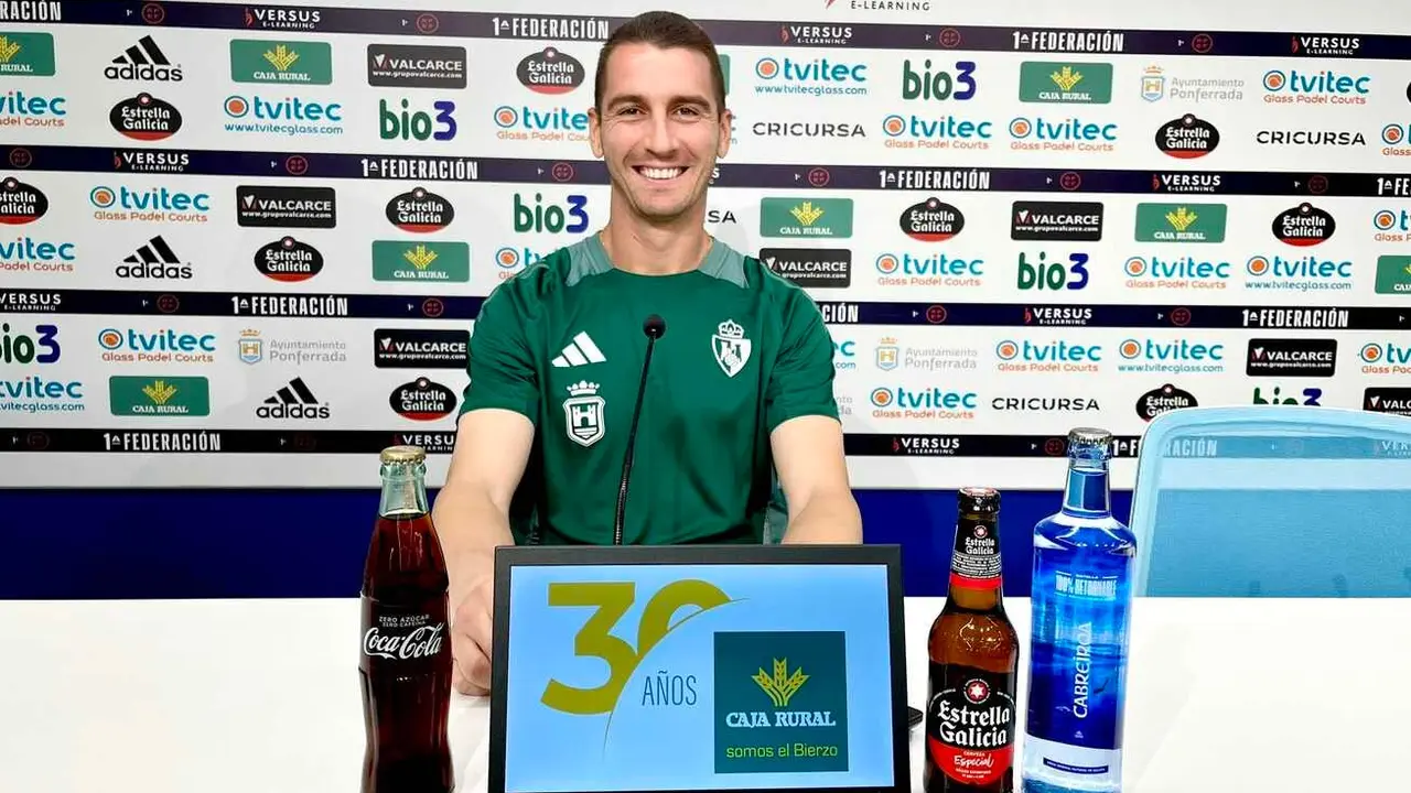 Andrés Prieto, en la previa del partido clave de la temporada.