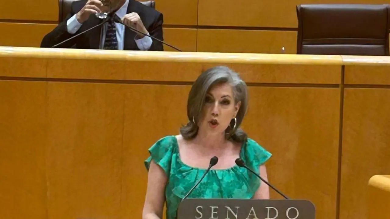 La senadora del PP por León, Asunción Mayo en una foto de archivo. Foto: Prensa PP
