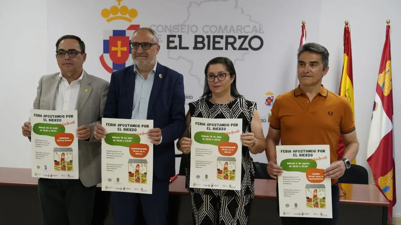 Presentación de las ferias 'Apostando por el Bierzo. Naturalmente'
