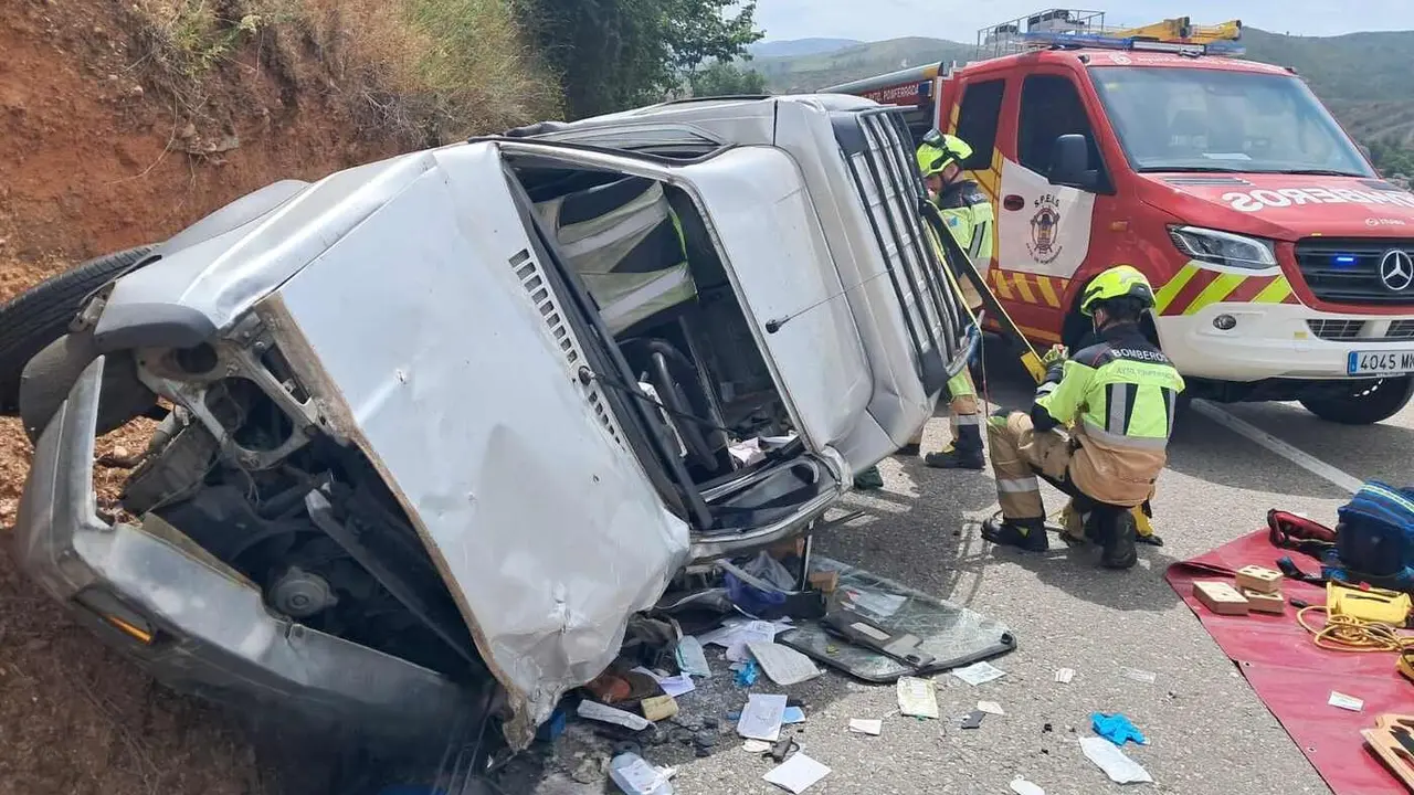 Imagen de archivo de un accidente de tráfico.