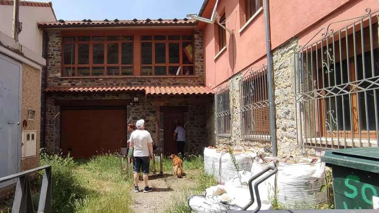 Edificio que se rehabilitará en Portilla de la Reina.