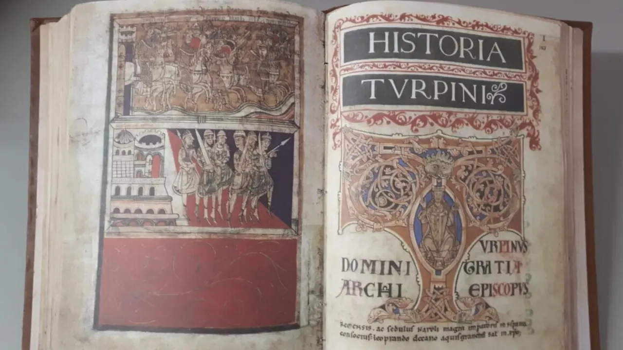 Facsímil del Códice Calixtino del Museo de los Caminos.