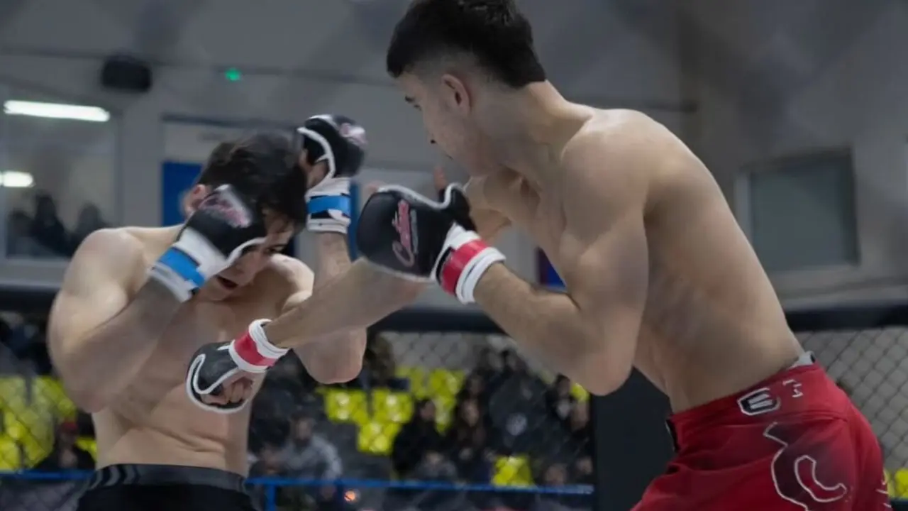 Óscar Matilla, la promesa leonesa del MMA que sigue los pasos a Tupuria. Foto: IG Óscar Matilla