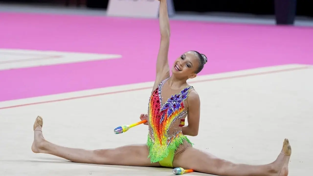 Marta Pérez se proclama campeona de España Júnior en los Nacionales de la Categoría de Honor. Foto: Club Ritmo