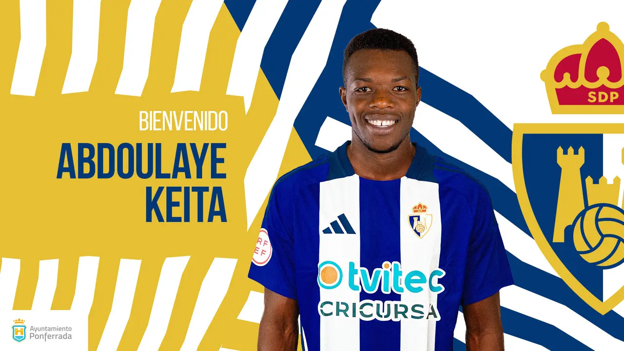 La SD Ponferradina une a su plantilla al extremo Abdoulaye Keita.