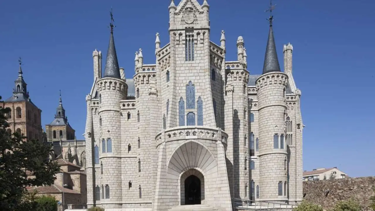 Imagen del Palacio de Gaudí en Astorga.