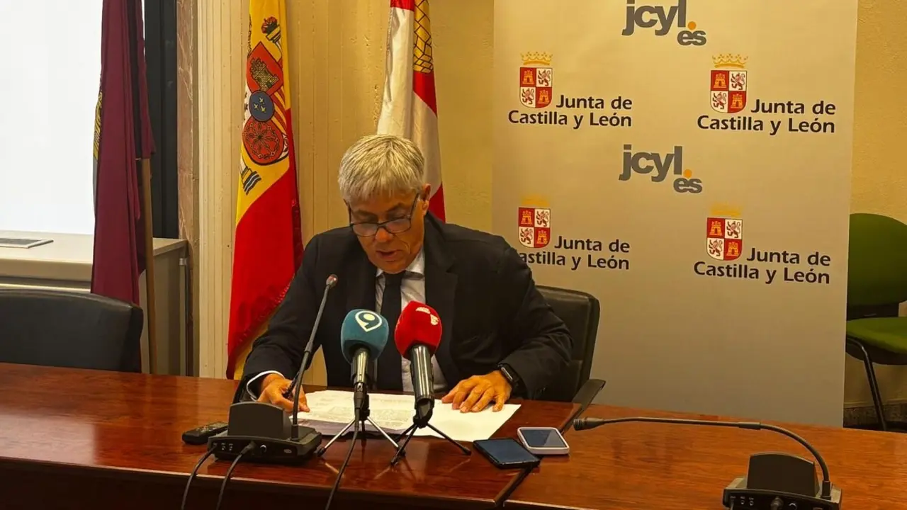 El delegado territorial de la Junta en León, Eduardo Diego.