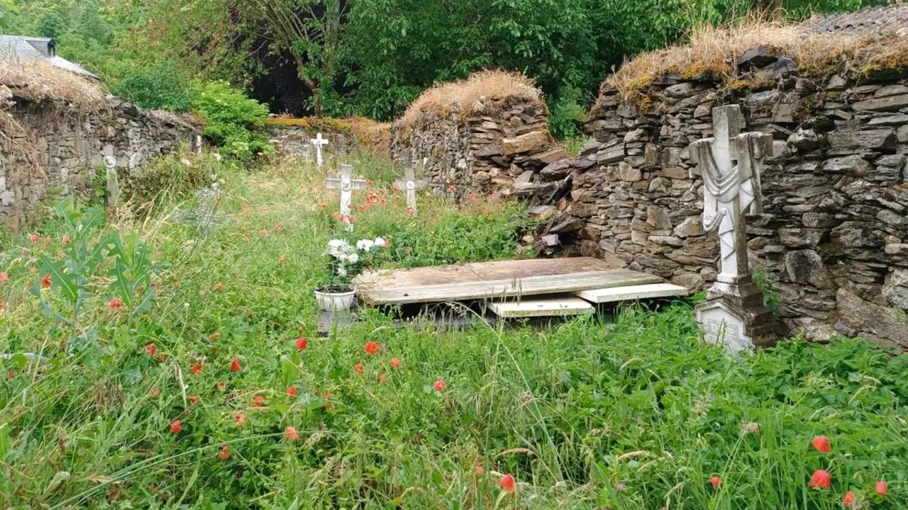 Imagen del estado actual del Cementerio de Valdefrancos. Foto: Coalición por El Bierzo