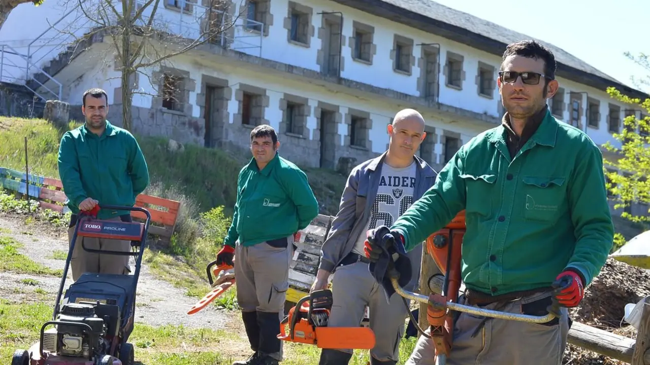 Proyecto de jardinería inclusiva de Asprona en El Bierzo. Foto: Asprona