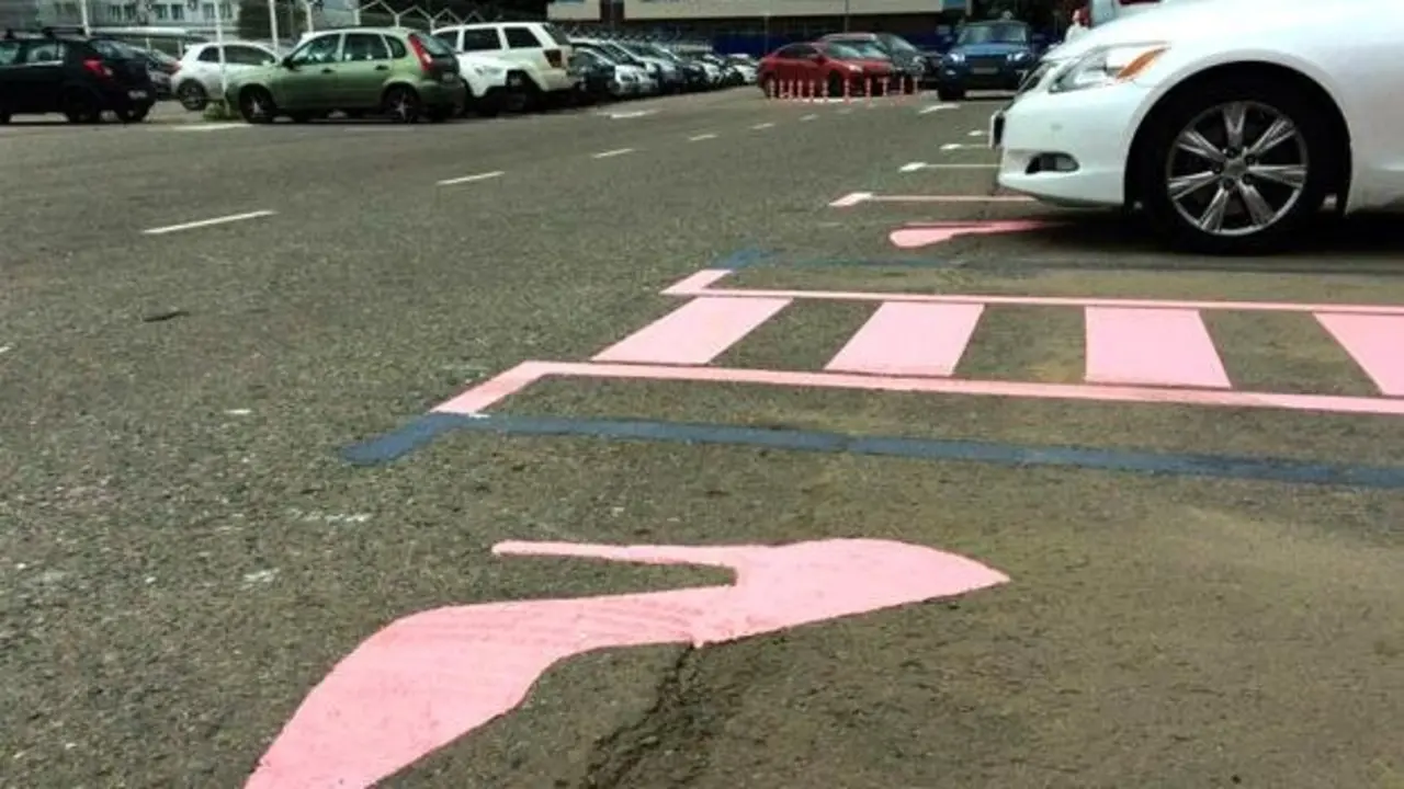 Plazas para el estacionamiento de mujeres en Rusia