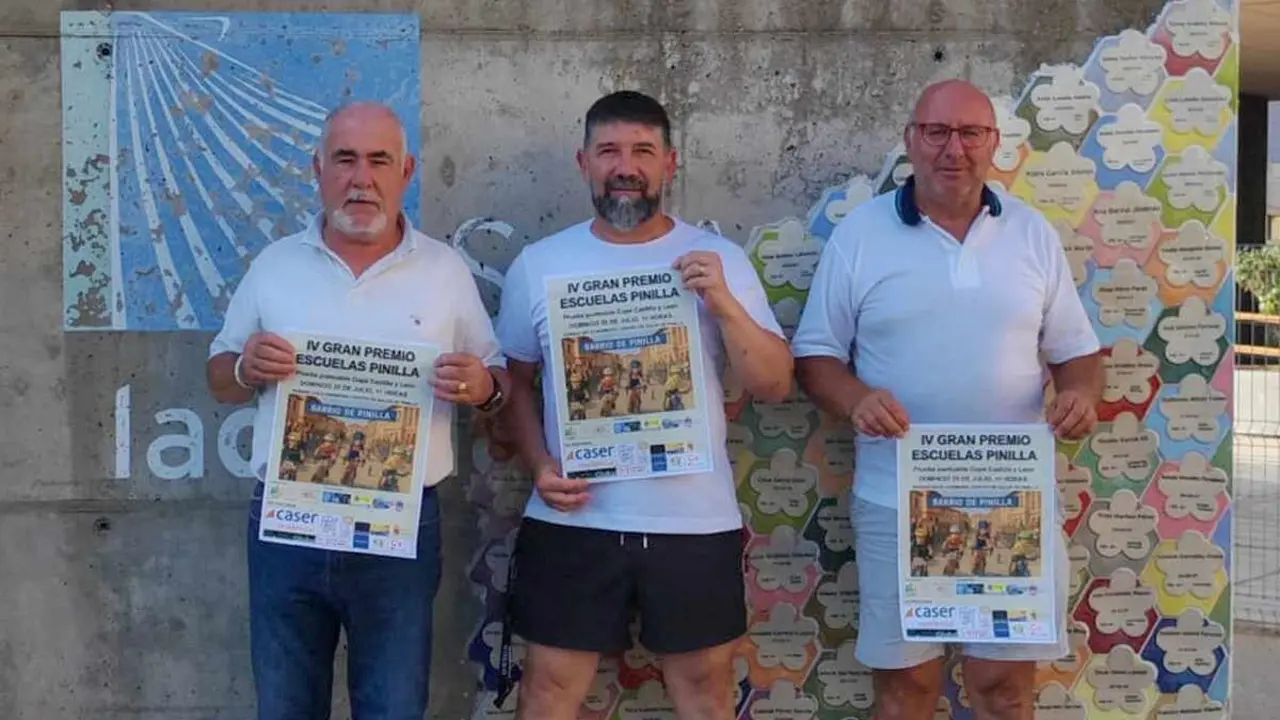 Un instante de la presentación de la prueba que se desarrollará este domingo en Pinilla.