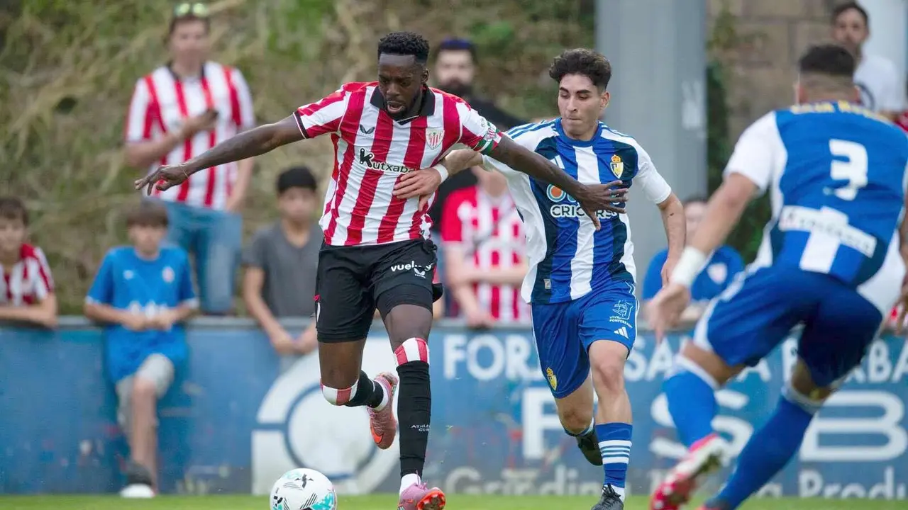 La SD Ponferradina ofreció una imagen competitiva este sábado en el estadio de Urritxe (Amorebieta), donde cayó por 1-0 frente al Athletic Club de Bilbao en su segundo partido de preparación veraniega.