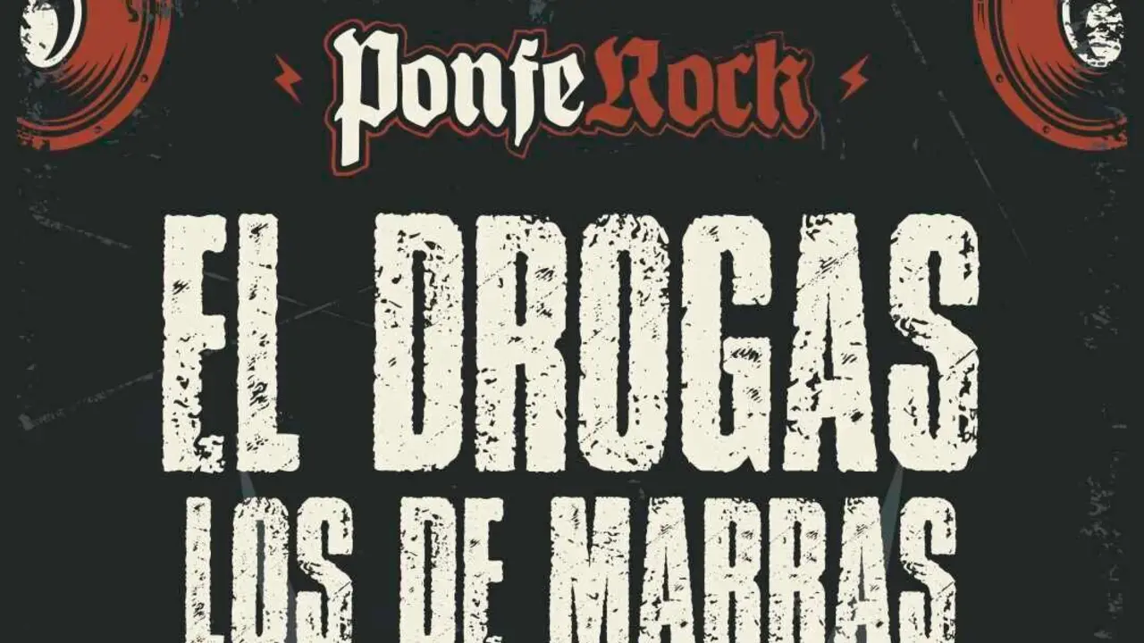 Imagen del nuevo cartel que presenta el PonfeRock.