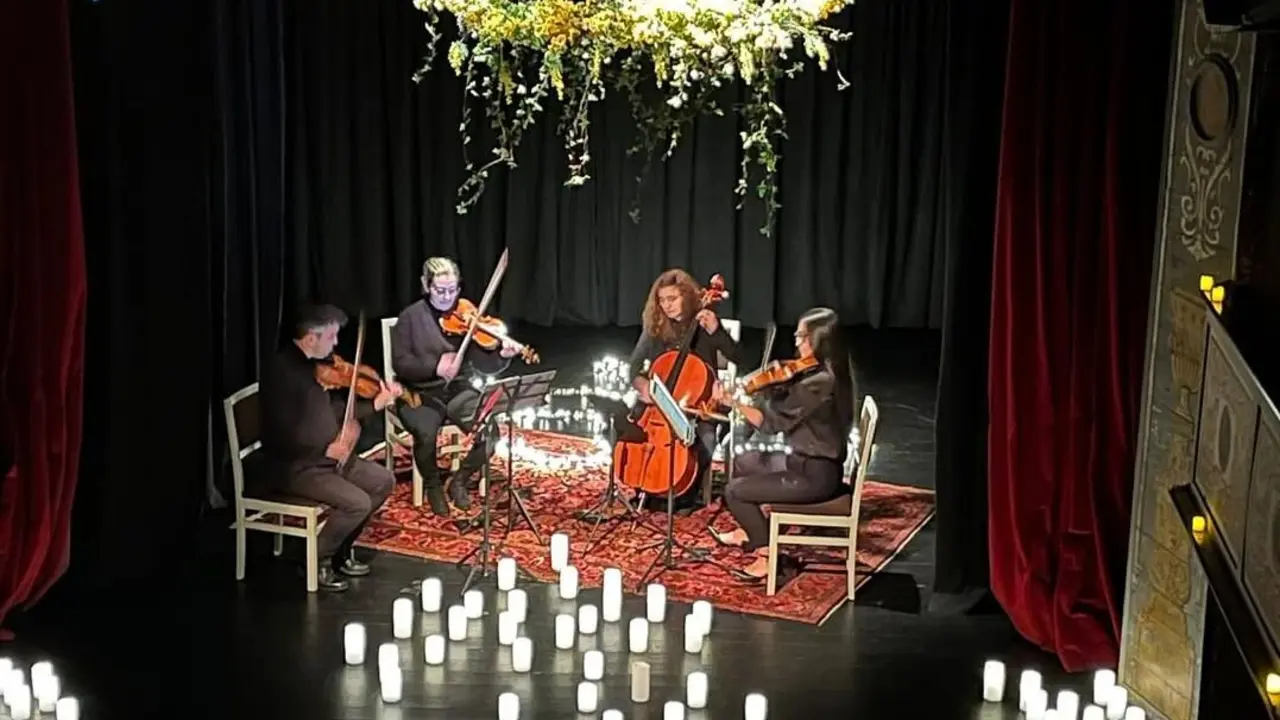 La Camerata Clásica de Ponferrada, en una actuación reciente en Ortigueira.
