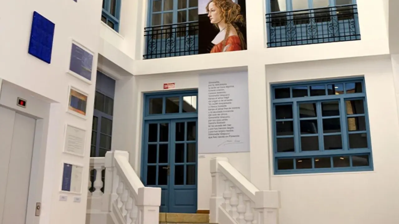 Imagen de la Casa de la Poesía-Fondo Cultural Antonio Colinas.