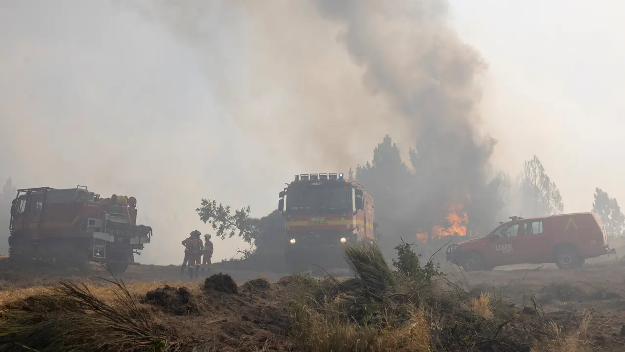 Incendio en Mombeltrán declarado Nivel 2.