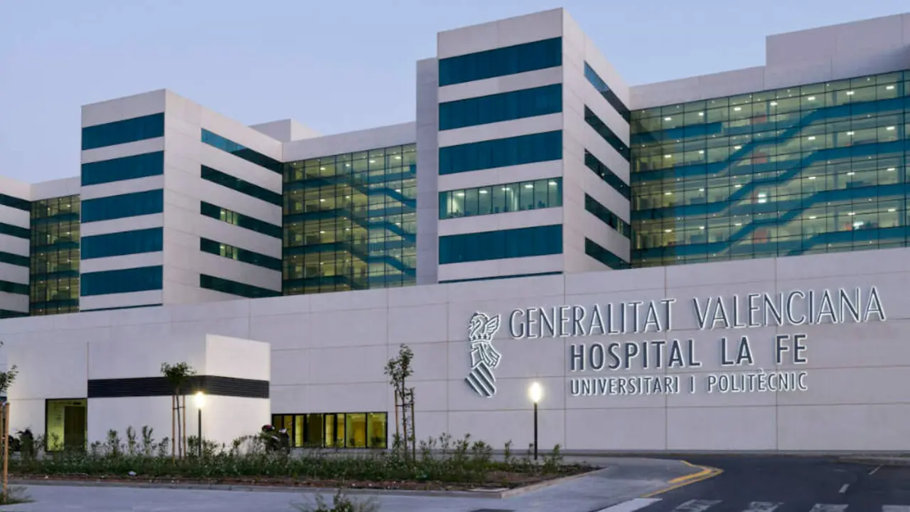 Hospital La Fe de Valencia.