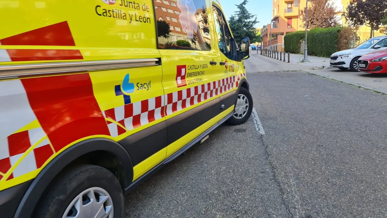 Una ambulancia del Servicio de Emergencias.