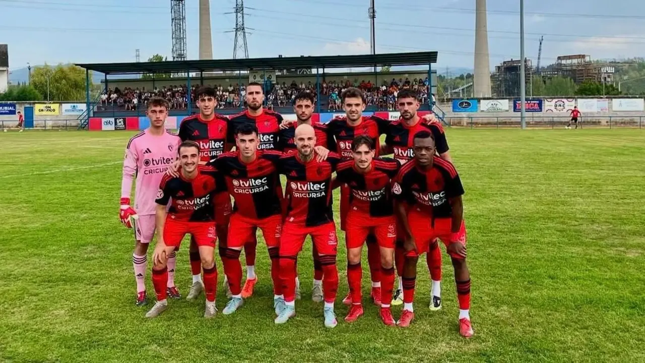 once de la Ponferradina ante el Valladolid Promesas