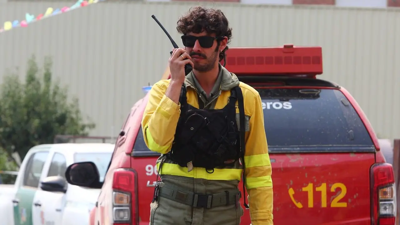 Incendio en Colinas del Campo de Mart&iacute;n Moro Toledano perteneciente al municipio de Ig&uuml;e&ntilde;a (Le&oacute;n)