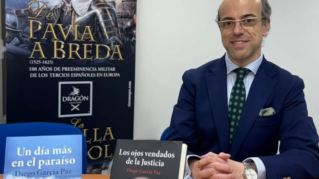 Diego García Paz, Letrado Jefe de Civil y Penal de la Comunidad de Madrid, académico y filósofo, presenta su nuevo libro: Un día más en el paraíso.