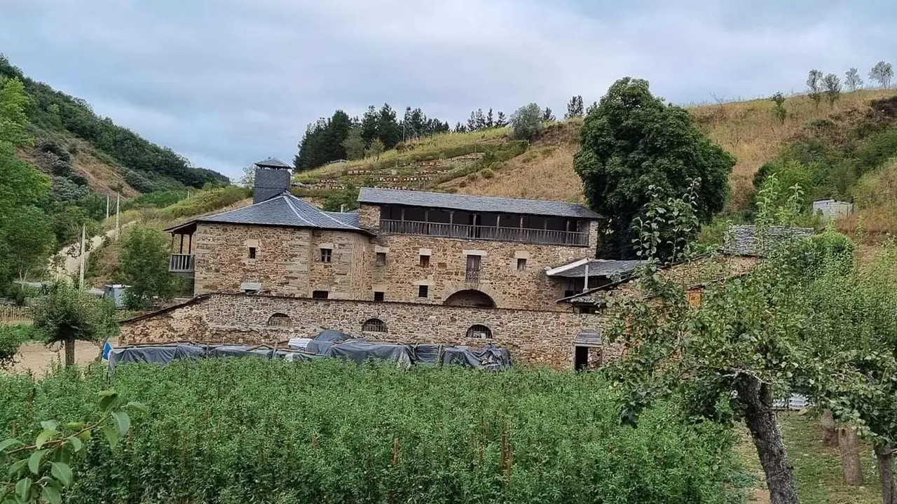 Granja de Santullano, el idílico lugar que ahora será recuperado.