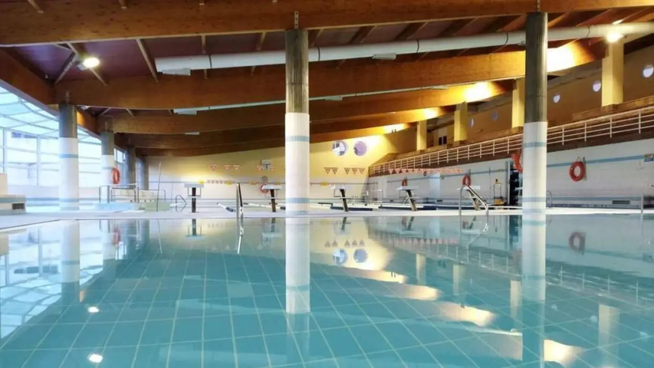 Imagen de las piscinas Lydia Valentín, en Ponferrada.