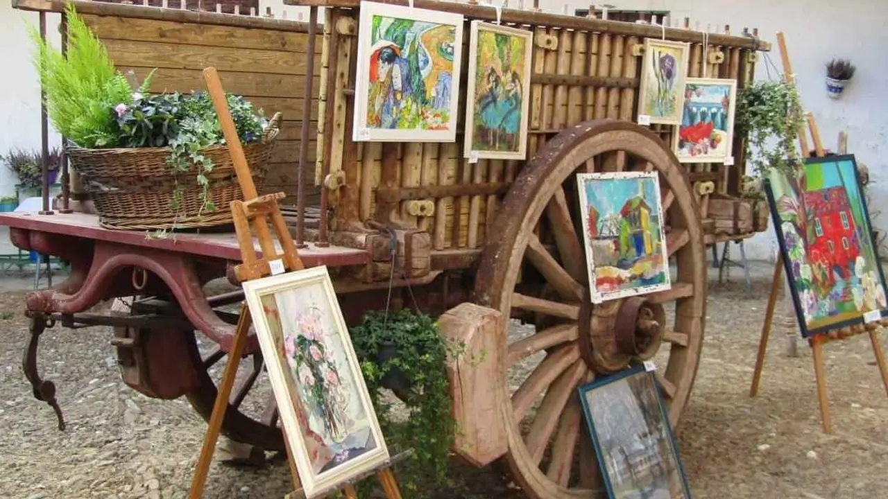Patios con arte, toda una propuesta para el fin de semana.